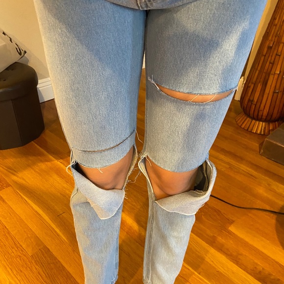 Jeans with Rips High Waisted - Picture 4 of 5